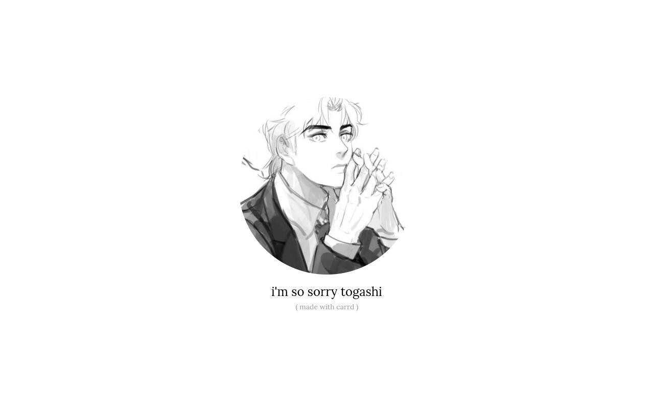 Carrd profile picture for @shallow